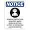 Signmission OSHA Sign, Hearing Protection With, 14in X 10in Decal, 10" W, 14" H, Portrait, OS-NS-D-1014-V-13427 OS-NS-D-1014-V-13427 - alternate 1
